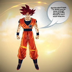 Goku (Super Saiyan God)